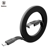 Дата кабель Baseus Tough USB to Type-C 2A (1m) Чорний