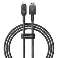 Дата кабель Baseus Unbreakable Series Fast Charging USB to Lightning 2.4A 1m (P10355802111-0) Black
