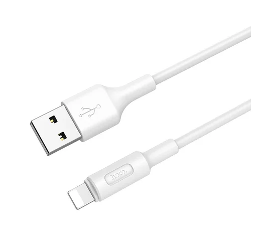Дата кабель Hoco X25 Soarer Lightning Cable (1m) Белый