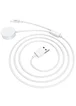 Дата кабель Hoco U69 2in1 lightning + зарядное устройство для Apple Watch (1.2М) Белый
