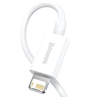 Дата кабель Baseus Superior Series Fast Charging Lightning Cable 2.4A (1.5m) (CALYS-B) Белый