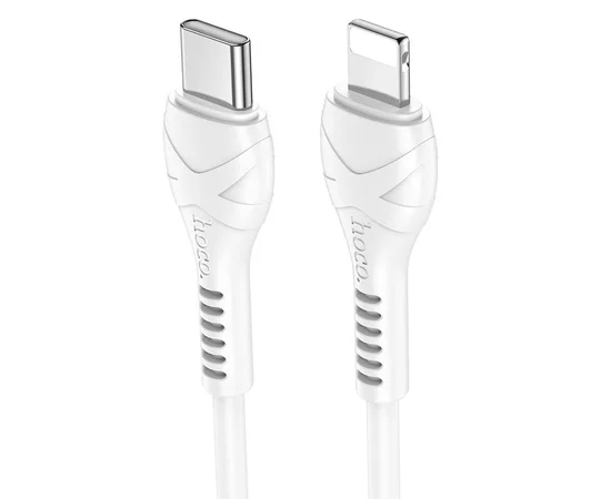 Дата кабель Hoco X55 Trendy Type-C to Lightning (1m) White