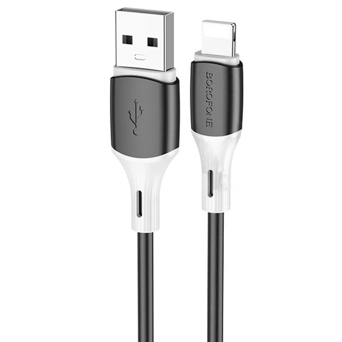Дата кабель Borofone BX79 USB to Lightning (1m) Черный