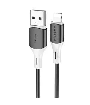 Дата кабель Borofone BX79 USB to Lightning (1m) Чорний
