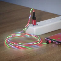 Дата кабель Hoco U90 "Ingenious streamer" MicroUSB (1m) Красный