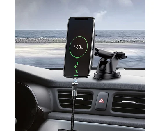 Дата кабель Hoco U94 "Universal magnetic" MicroUSB (1.2 m) Черный