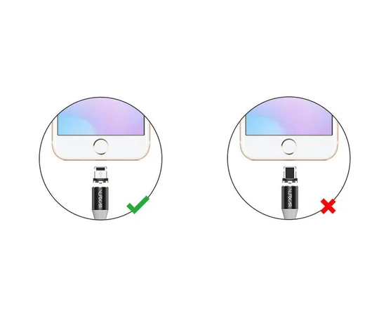 Адаптер для магнитного кабеля Usams US-SJ159 for Type-C Белый