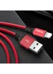 Дата кабель Hoco X14 Times Speed Lightning Cable (1m) Красный