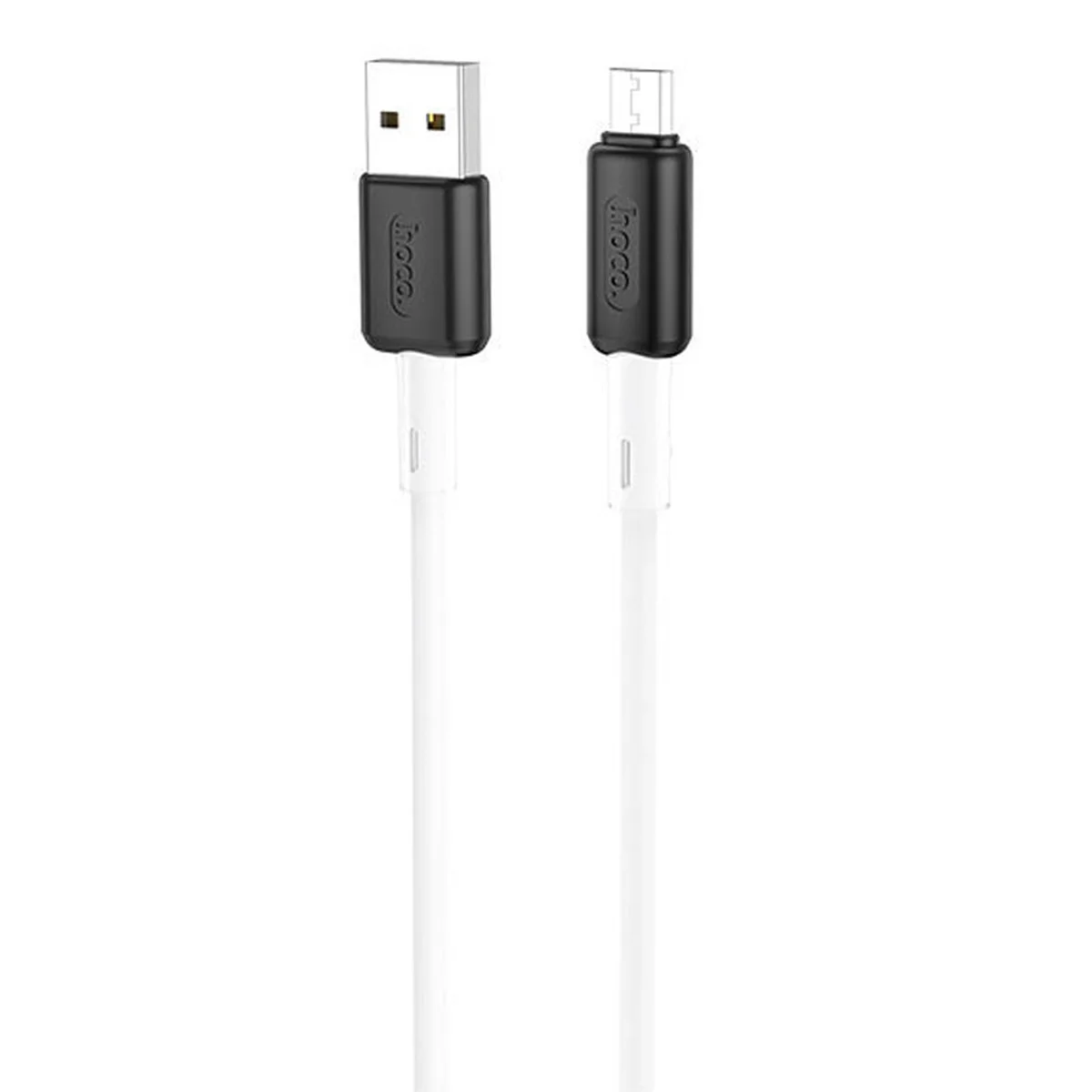 Дата кабель Hoco X48 "Soft" MicroUSB (1m) Білий