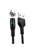 Дата кабель USAMS US-SJ354 U32 Magnetic USB to MicroUSB (1m) (2.4A) Черный
