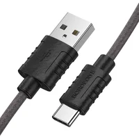 Дата кабель Borofone BX52 Airy USB to Type-C (1m) Черный