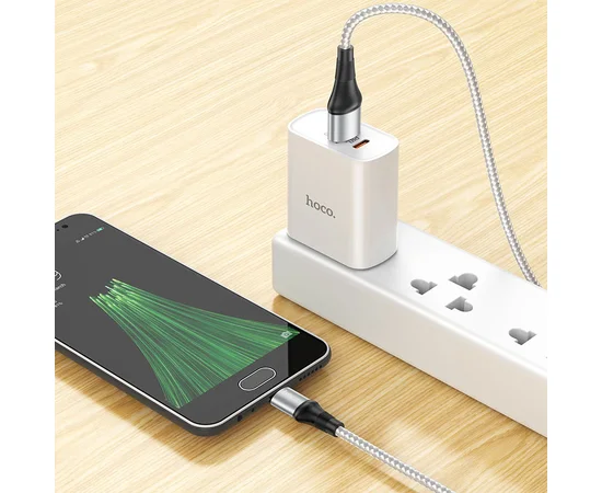 Дата кабель Hoco X50 "Excellent" USB to MicroUSB (1m) Серый