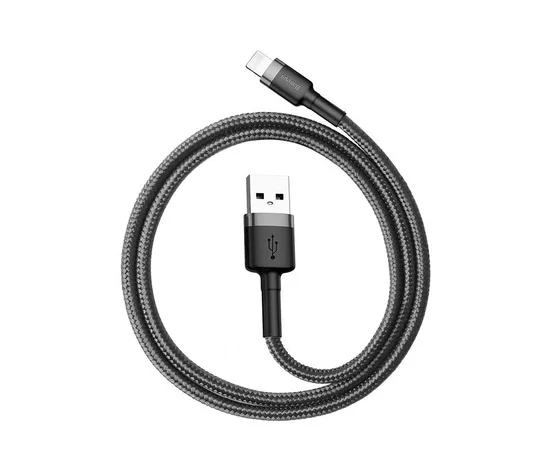 Дата кабель Baseus Cafule Lightning Cable Special Edition 1.5A (2m) (CALKLF-H) Серый