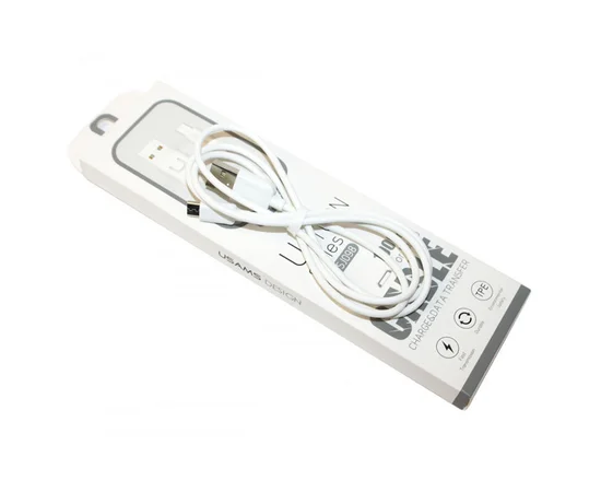 Дата кабель Usams US-SJ098 U-Turn Series USB to MicroUSB (1m) Белый