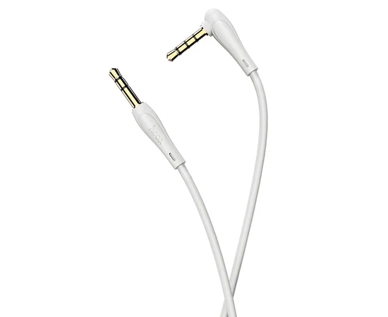 Аудио кабель Aux Hoco UPA15 With Mic (1m) Серый