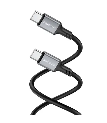 Дата кабель Borofone BX83 Famous PD60W Type-C to Type-C Black
