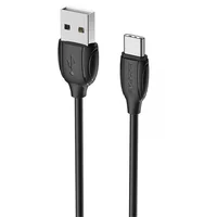 Дата кабель Borofone BX19 USB to Type-C (1m) Черный