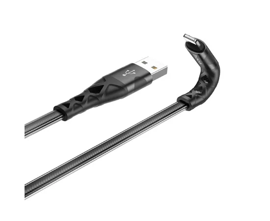Дата кабель Hoco U105 Treasure USB to Lightning (1.2 m) Черный