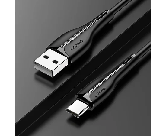 Дата кабель Usams US-SJ372 U-38 USB to Type-C 2A (1m) Черный