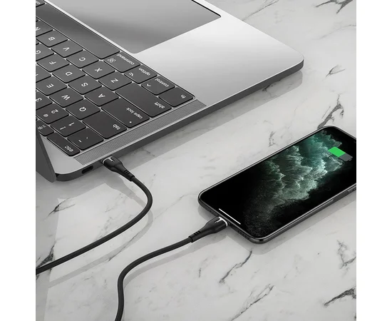 Дата кабель Hoco X45 "Surplus" Type-C to Lightning (1m) Черный