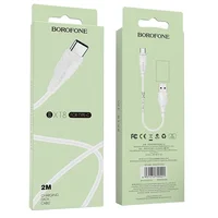 Дата кабель Borofone BX18 Optimal USB to Type-C (2m) Белый