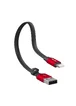 Дата кабель Baseus Nimble Portable USB to Lightning (23см) (CALMBJ-B01) Черный / Красный