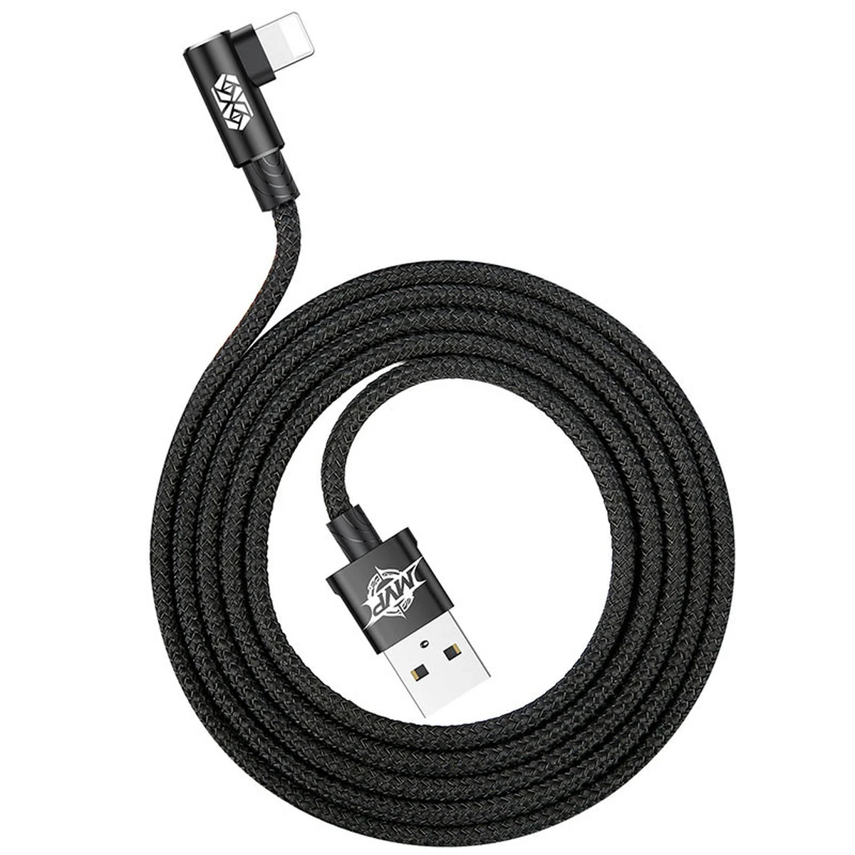 Дата кабель Baseus MVP Elbow Lightning Cable 2.4A (1m) (CALMVP) Black