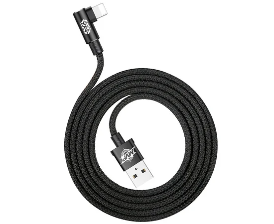 Дата кабель Baseus MVP Elbow Lightning Cable 2.4A (1m) (CALMVP) Black