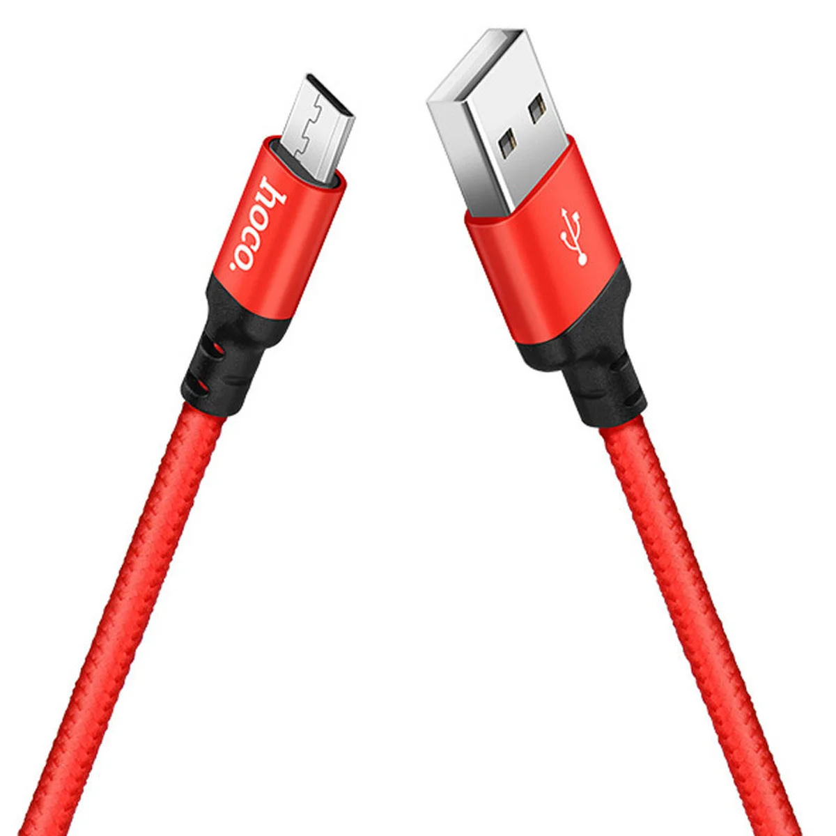 Дата кабель Hoco X14 Times Speed Micro USB Cable (1m) Красный
