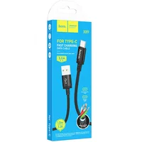 Дата кабель Hoco X89 Wind USB to Type-C (1m) Black