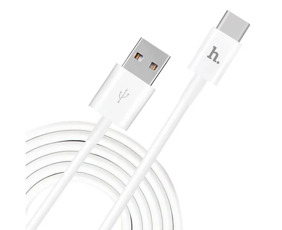 Дата кабель Hoco UPT02 Type-C (1.2m) Белый