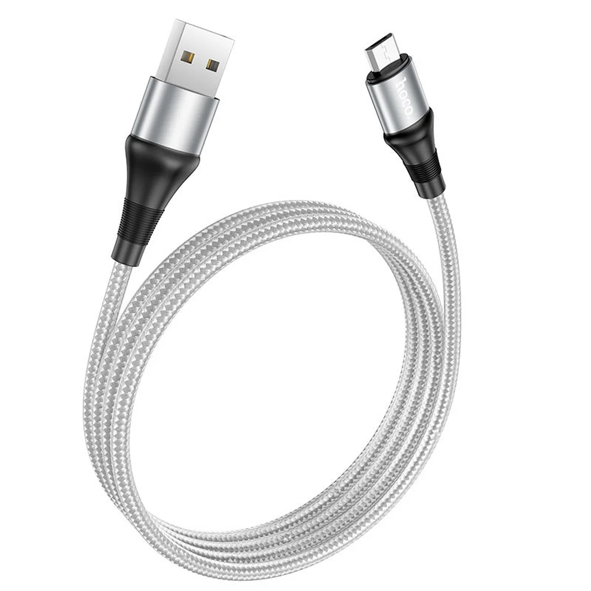 Дата кабель Hoco X50 "Excellent" USB to MicroUSB (1m) Сірий