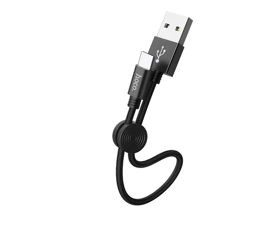 Дата кабель Hoco X35 Premium USB to Type-C (0,25m) Черный