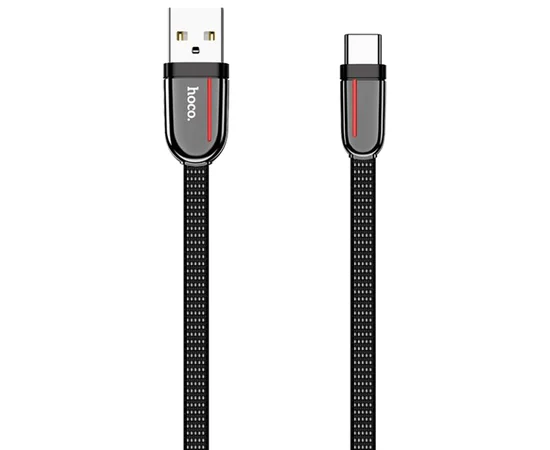 Дата кабель Hoco U74 "Grand" Type-C (1.2m) Черный