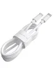 Дата кабель Borofone BX44 High-energy Type-C to Type-C 100W (1m) Белый