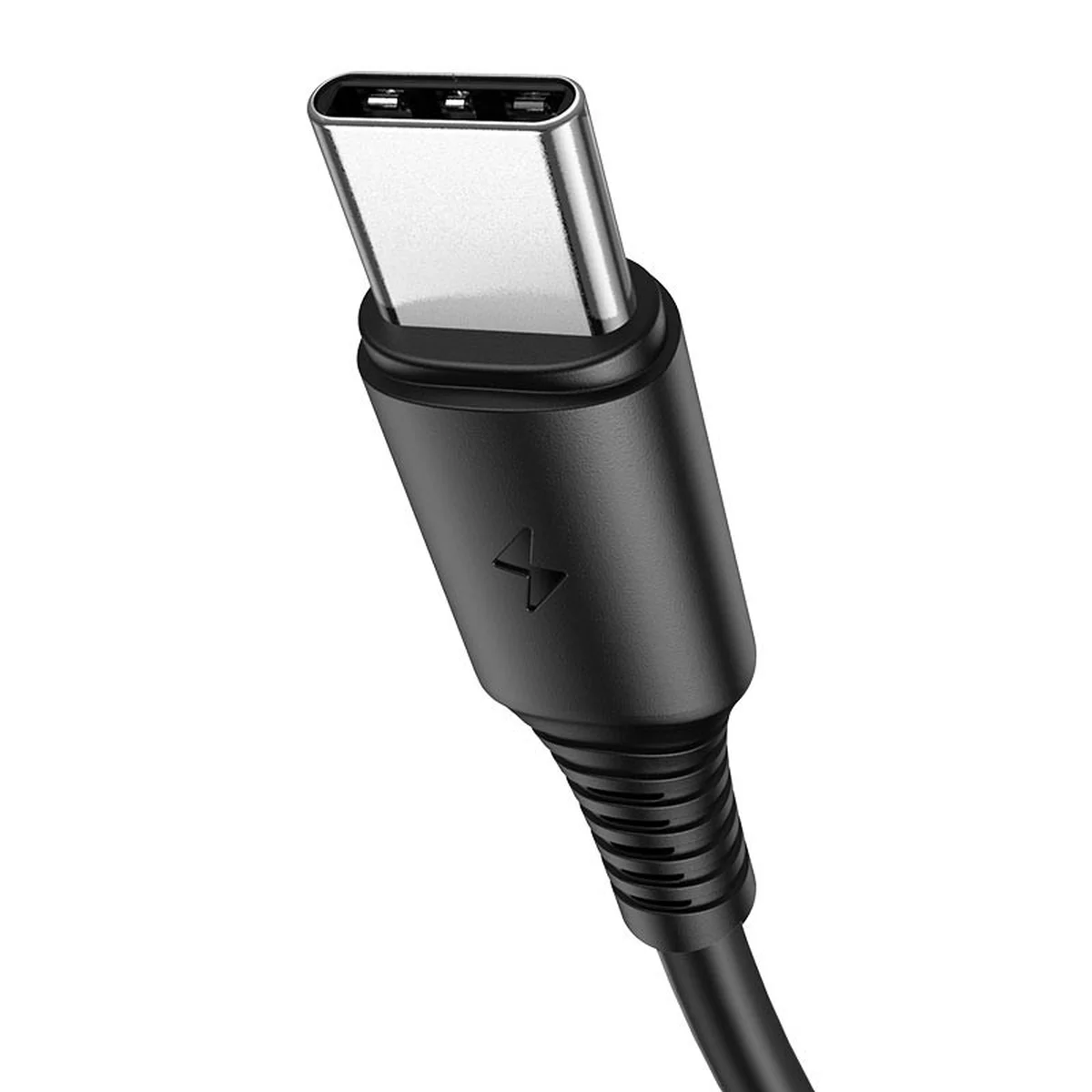 Дата кабель Borofone BX47 Coolway USB to Type-C (1m) Чорний