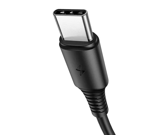 Дата кабель Borofone BX47 Coolway USB to Type-C (1m) Черный