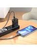 Дата кабель Hoco X69 Jaeger USB to Lightning (1m) Black / White
