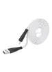 Дата кабель Hoco X42 "Soft Silicone" USB to Lightning (1m) Белый