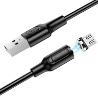 Дата кабель Borofone BX41 Amiable USB to MicroUSB (1m) Черный