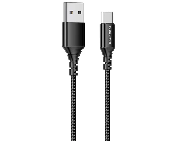 Дата кабель Borofone BX54 Ultra bright USB to Type-C (1m) Черный