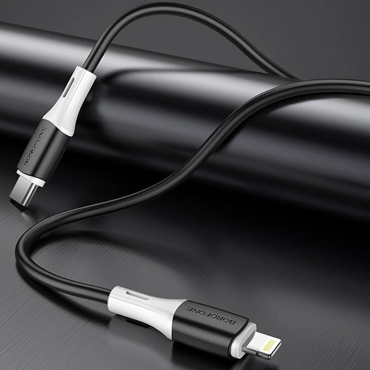Дата кабель Borofone BX79 Type-C to Lightning (1m) Черный