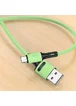 Дата кабель USAMS US-SJ436 U52 USB to Type-C (1m) Зеленый