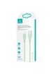 Дата кабель Usams US-SJ494 U65 Liquid Silicone USB to Type-C 3A 1m Зеленый