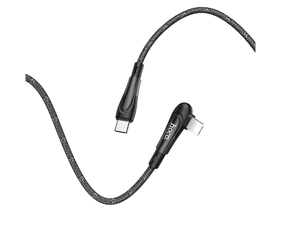 Дата кабель Hoco U84 "Rally PD" Type-C to Lightning (1.2 m) Черный