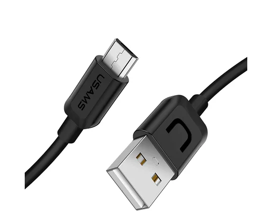 Дата кабель Usams US-SJ098 U-Turn Series USB to MicroUSB (1m) Черный