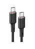Дата кабель Acefast C2-03 USB-C to USB-C zinc alloy silicone (1m) Black