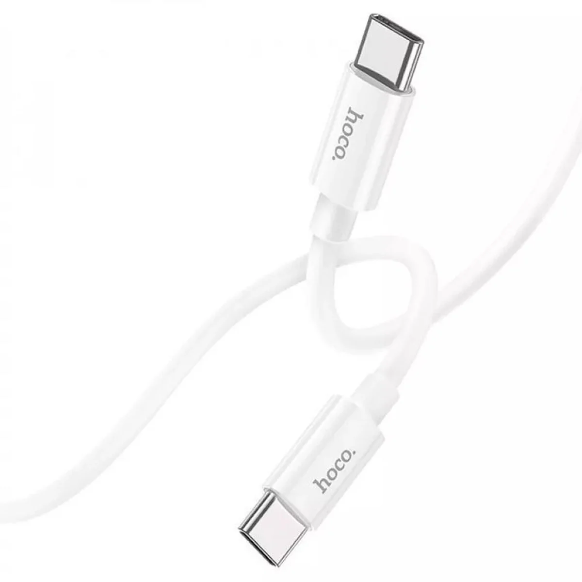Дата кабель Hoco X87 Magic Type-C to Type-C PD 60W (1m) White