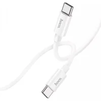 Дата кабель Hoco X87 Magic Type-C to Type-C PD 60W (1m) White