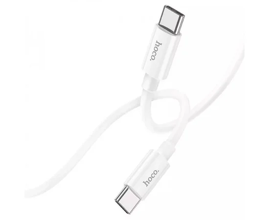 Дата кабель Hoco X87 Magic Type-C to Type-C PD 60W (1m) White